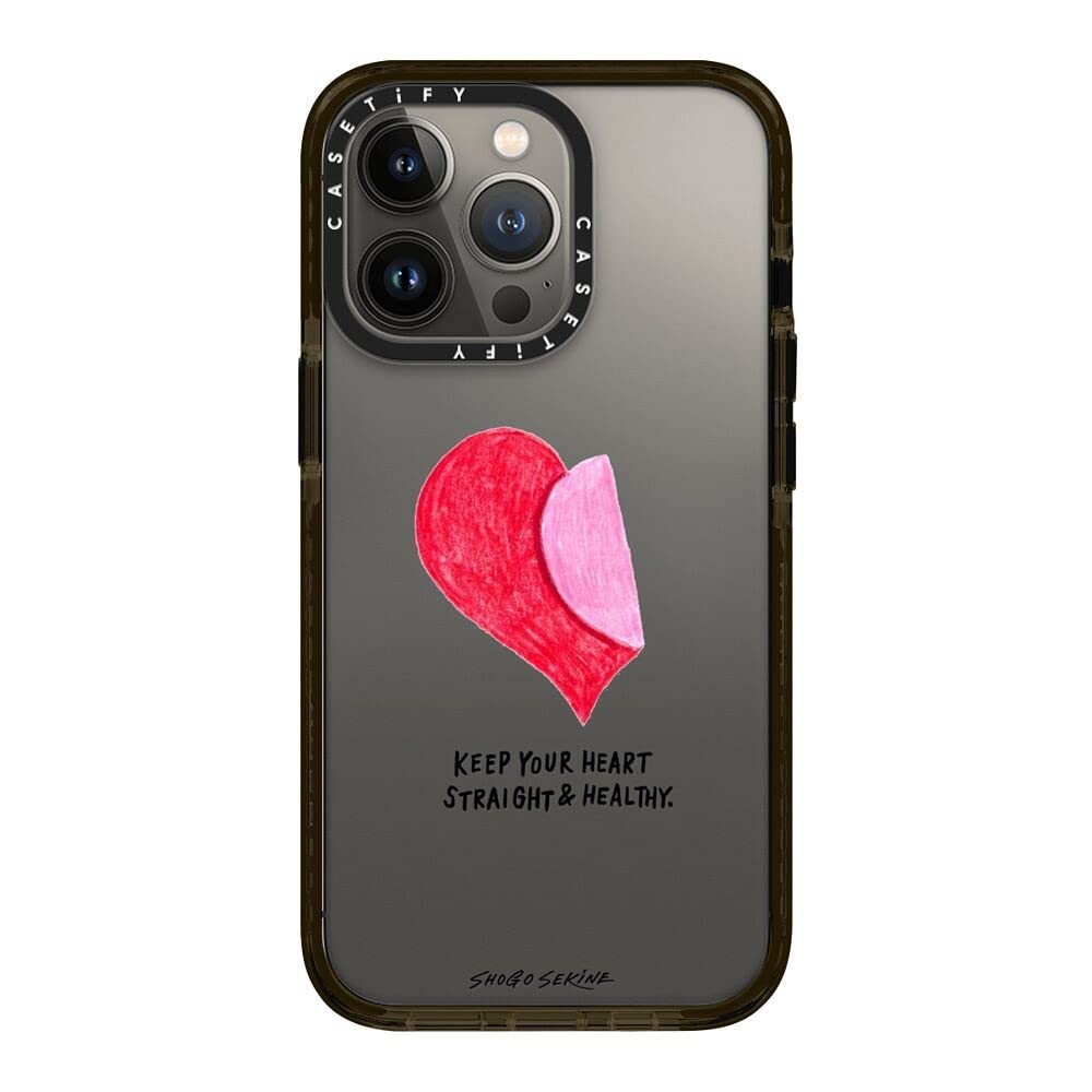 Amazon.com: CASETiFY Impact Case for iPhone 13 Pro - Heart - Clear